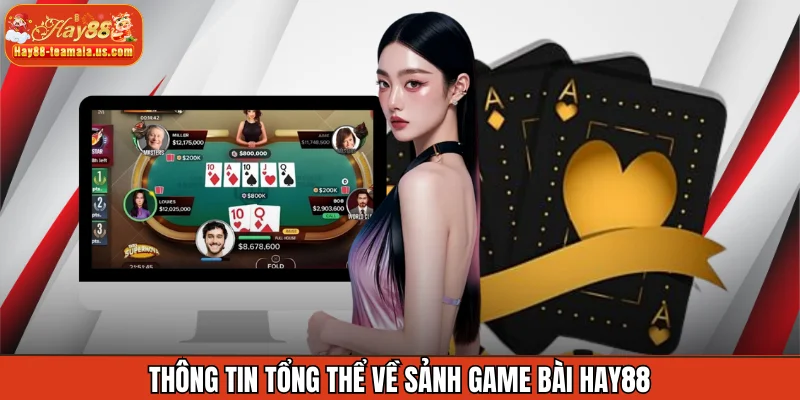 Thông tin tổng thể về sảnh game bài Hay88