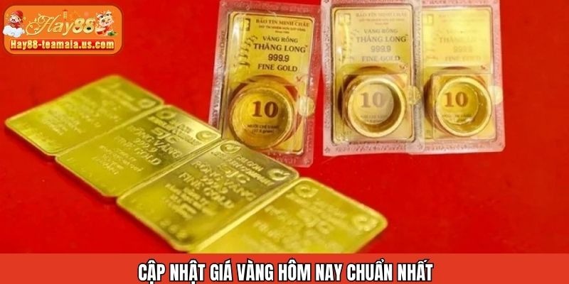 Cập nhật giá vàng mới nhất cho nhà đầu tư